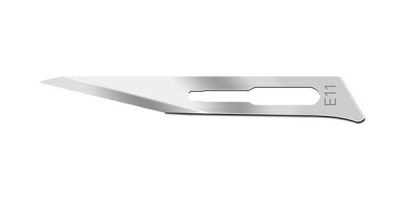 Size E11 surgical blades