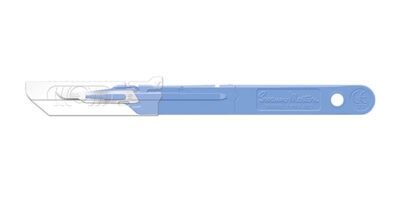 Swann-Morton Safety Scalpel (Retracting Guard) - Size 15