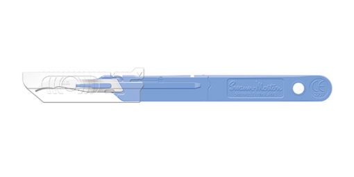 Swann-Morton Safety Scalpel (Retracting Guard) - Stitch Cutter